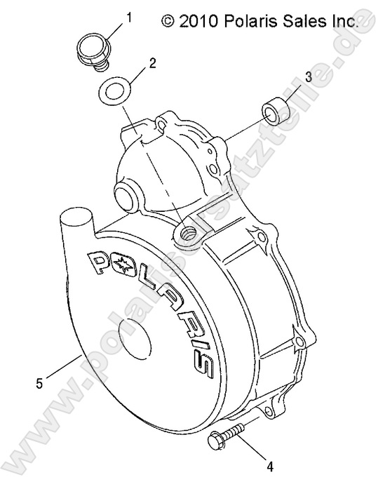 ENGINE, FLYWHEEL COVER