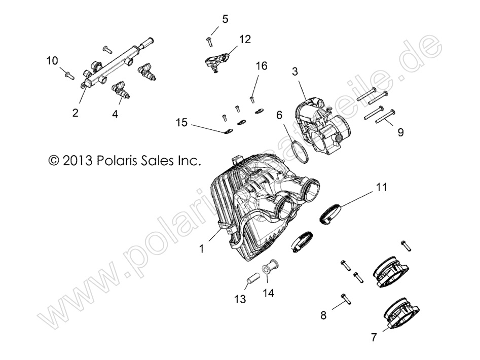 ENGINE, INTAKE and THROTTLE BODY