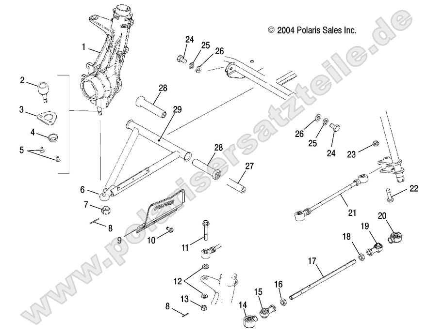 A-ARM/STRUT MOUNTING