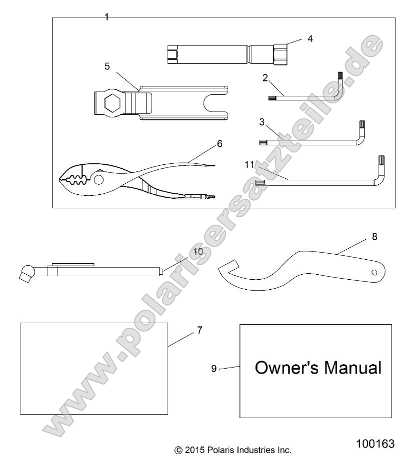 References, Tool Kit and Owners Manual