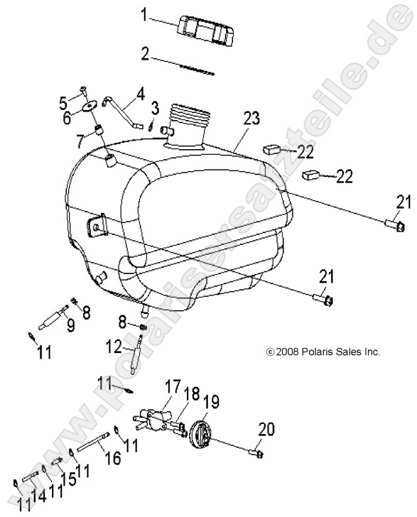 BODY, FUEL TANK and HOSES