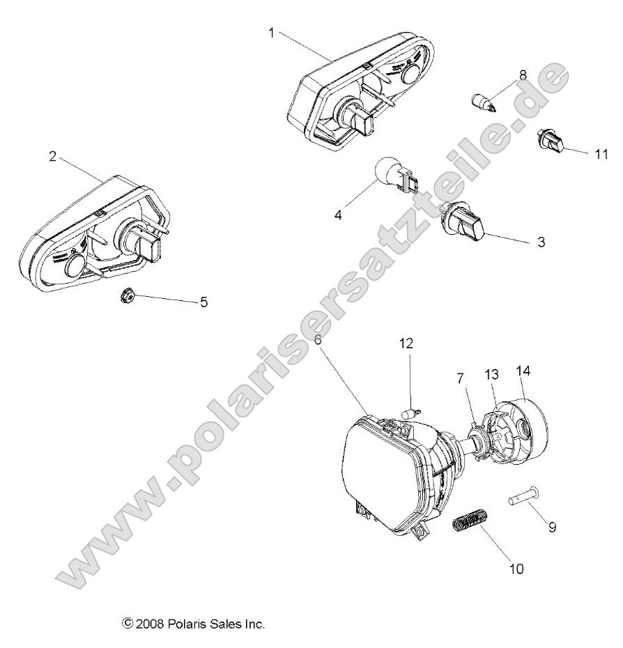 Electrical, Headlights, Taillights and Bulbs