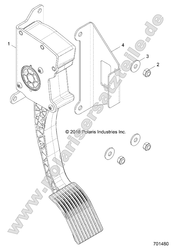 Engine, Throttle Pedal