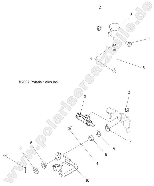 BRAKES, PEDAL and REAR MASTER CYLINDER