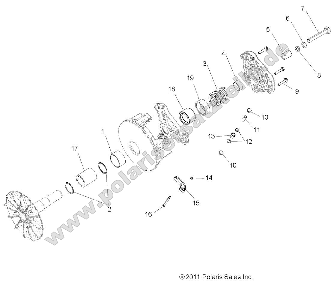 Drive Train, Primary Clutch