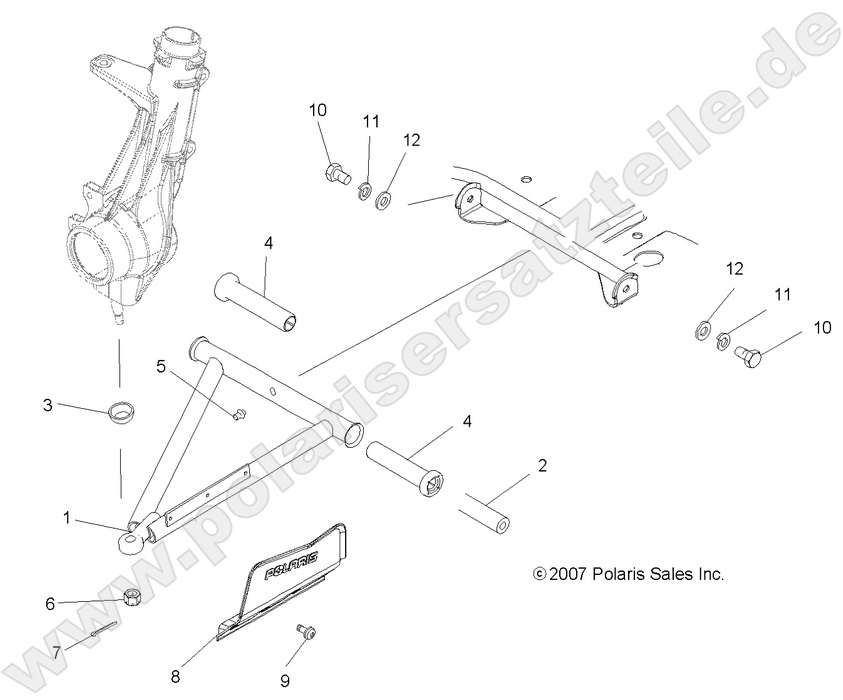 SUSPENSION, A-ARM and STRUT MOUNTING