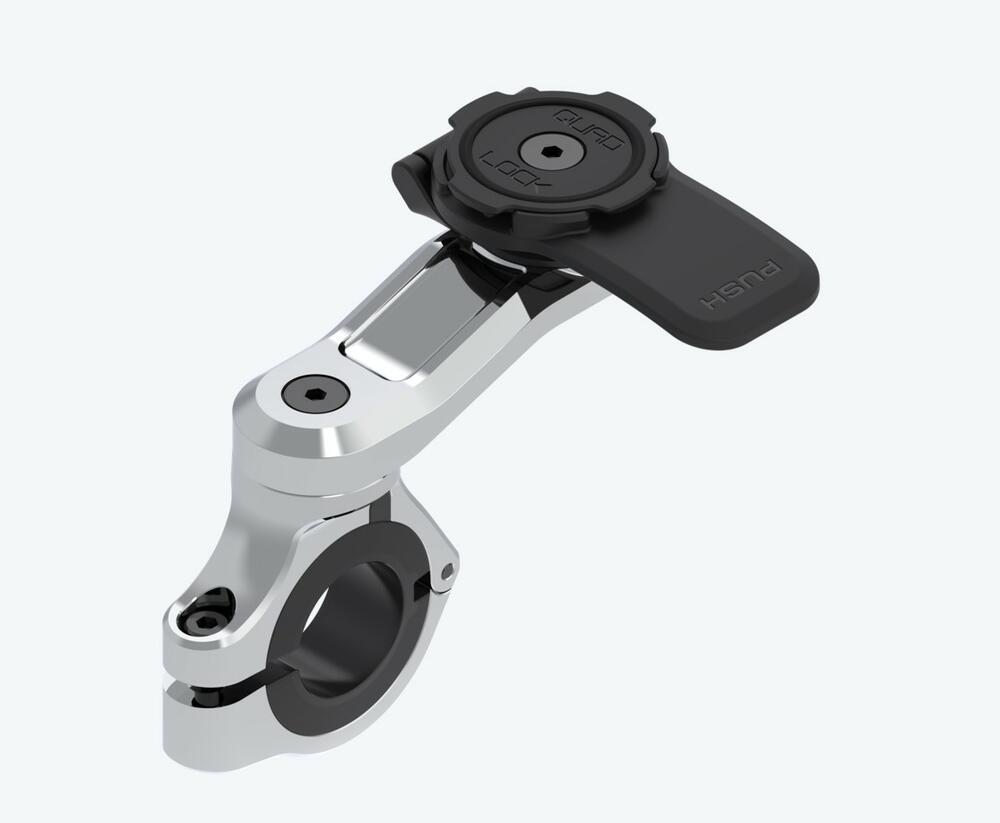 Quad Lock Pro Chrom Smartphone Lenkerhalterung - QLM-HBR-CHR