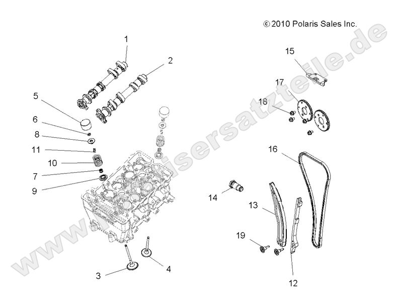 ENGINE, VALVES and CAMSHAFTS