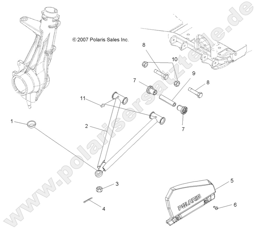 SUSPENSION, A-ARM and STRUT MOUNTING