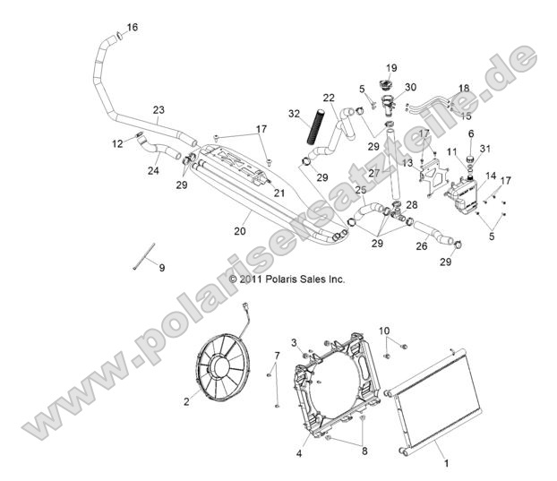 ENGINE, COOLING SYSTEM