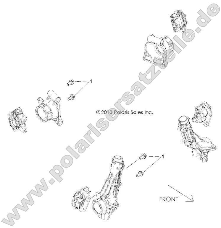 Brakes, Caliper Mounting
