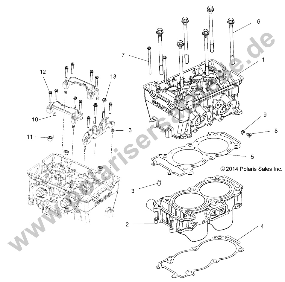 ENGINE, CYLINDER and HEAD