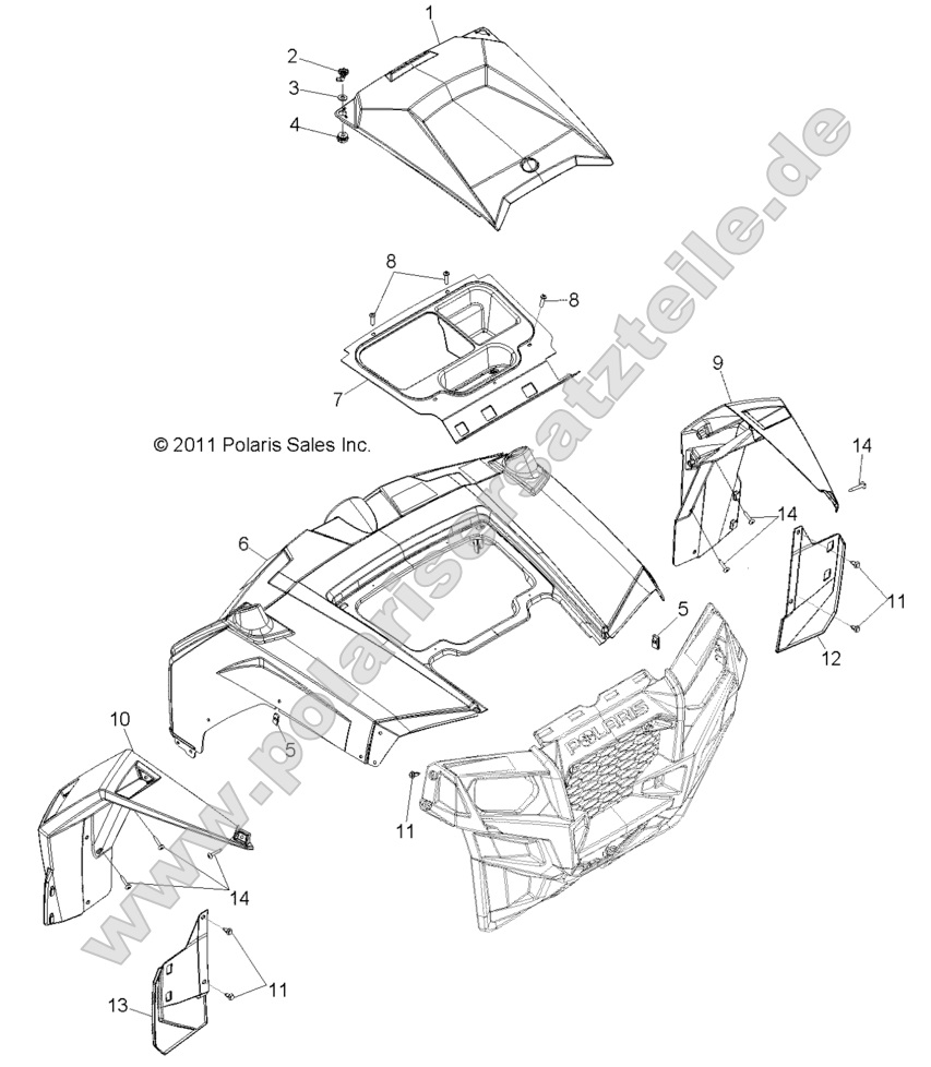BODY, HOOD and FRONT BODY WORK