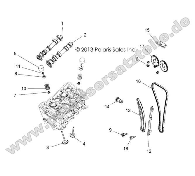 ENGINE, VALVES and CAMSHAFTS