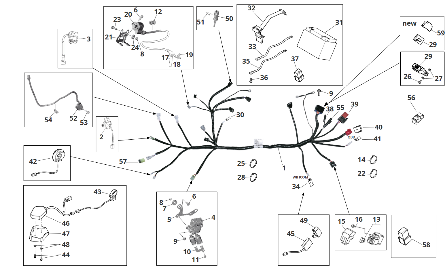 Kabelbaum / Elektrik Kabelbaum / Elektrik