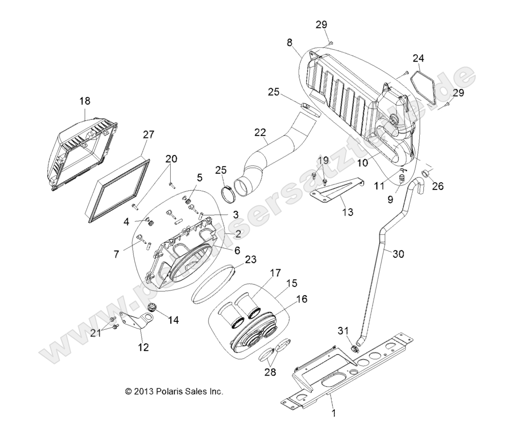 ENGINE, AIR INTAKE SYSTEM