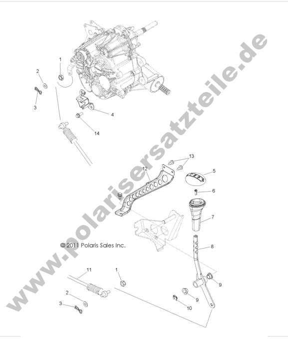 DRIVE TRAIN, GEAR SELECTOR