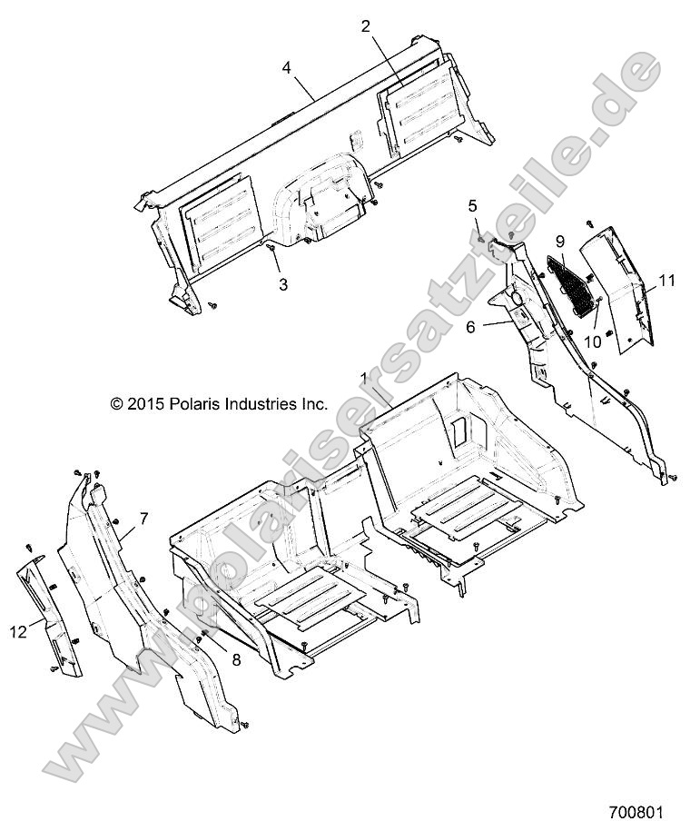 Body, Rear Closeoff and Fenders