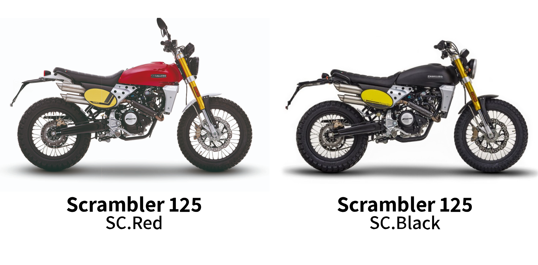 Fantic Caballero 125 Euro5 Scrambler 2024 Fantic Caballero 125 Euro5 Scrambler 2024