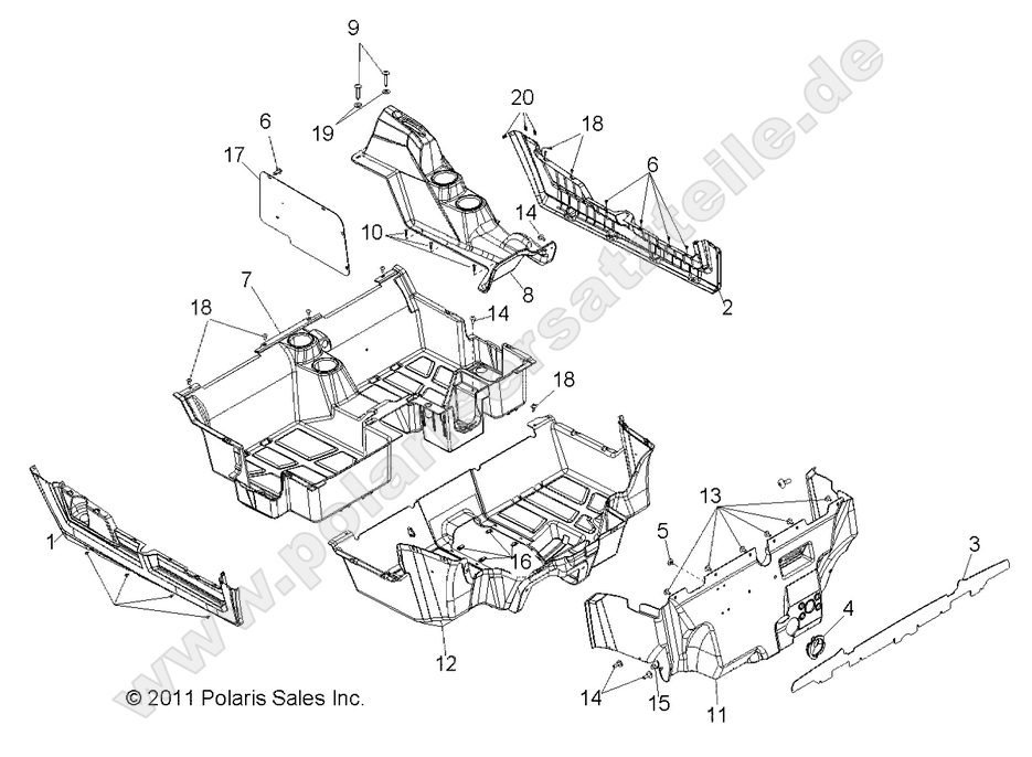 BODY, FLOOR and ROCKER PANELS