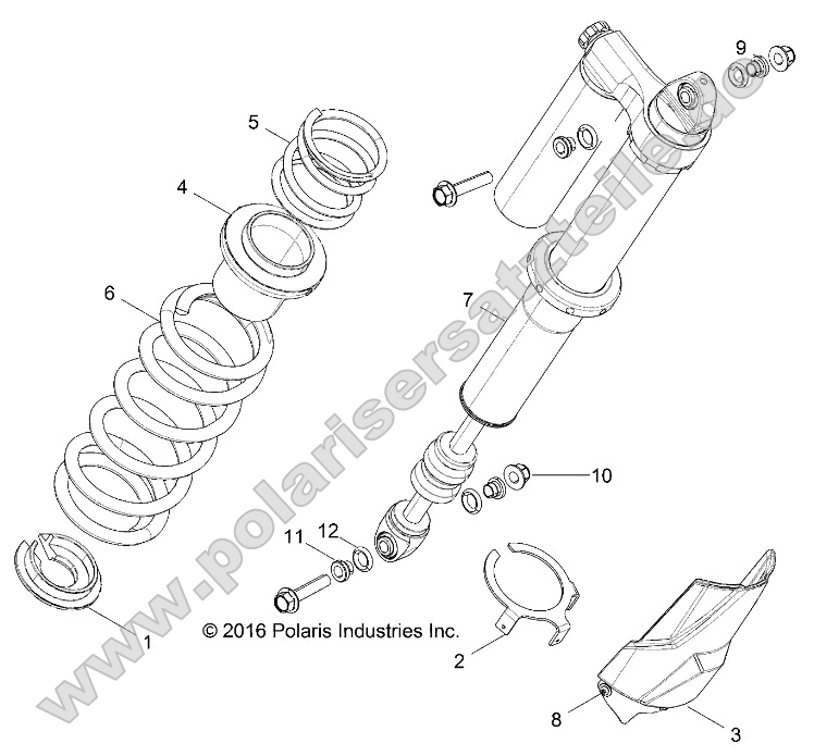 Suspension, Rear Shock Mounting