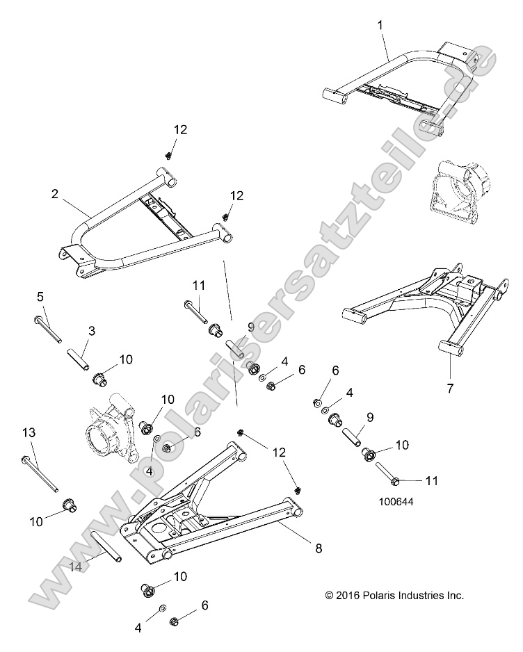 Suspension, Rear Control Arms