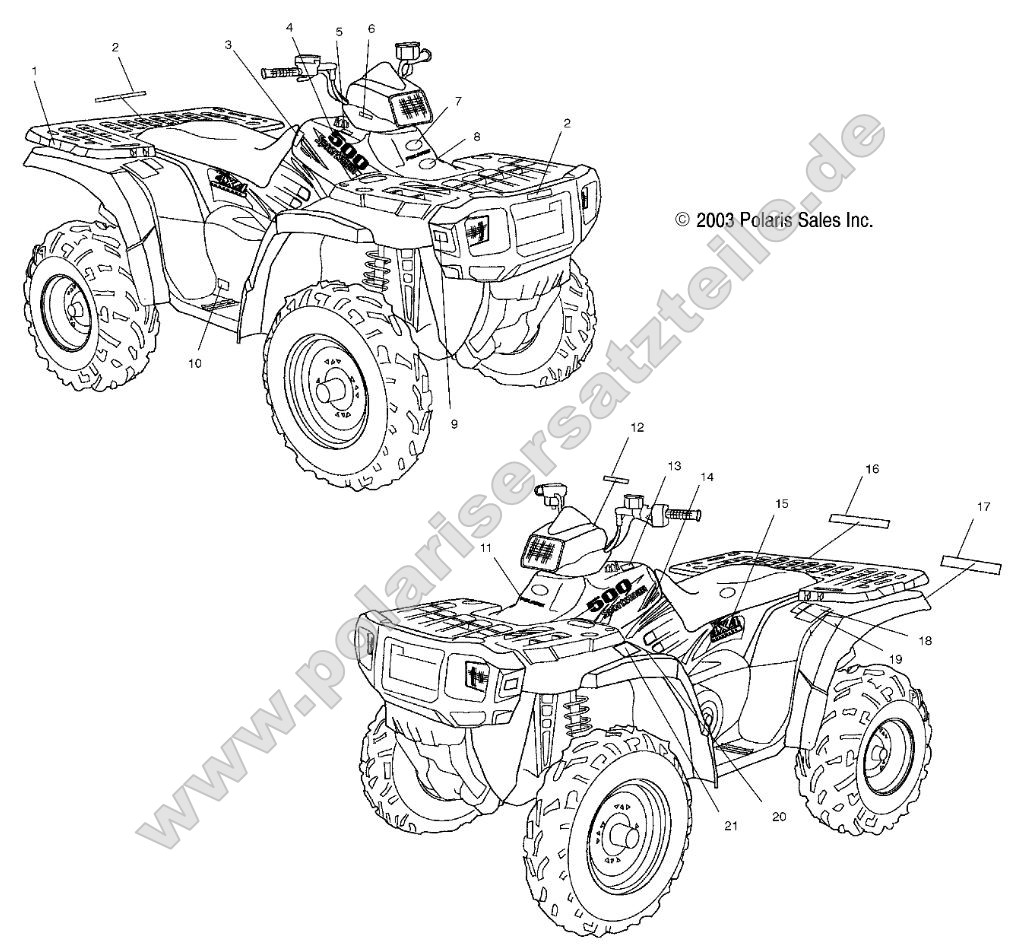 Decals (4987288728A11)