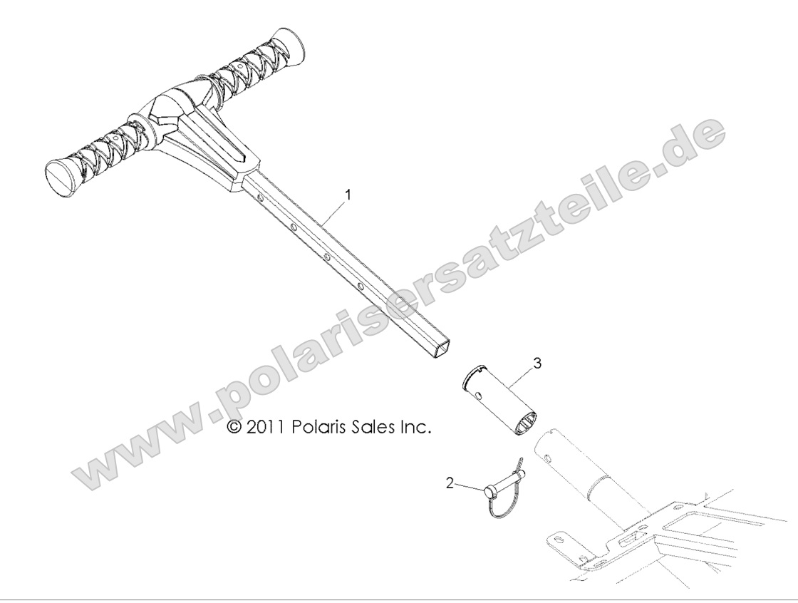 BODY, GRAB BAR, PASSENGER