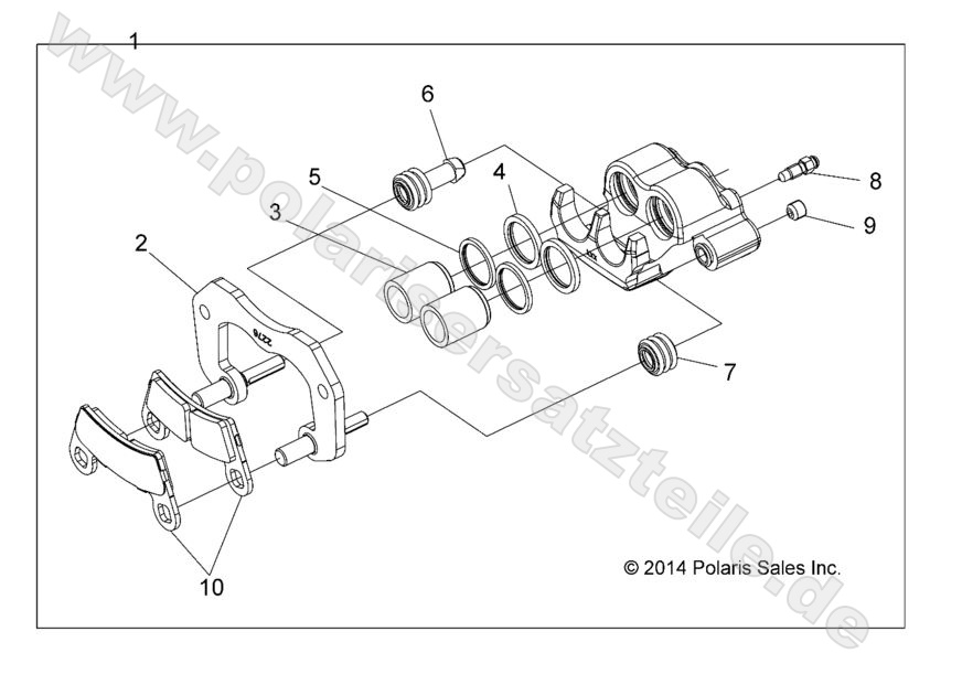 BRAKES, REAR CALIPER