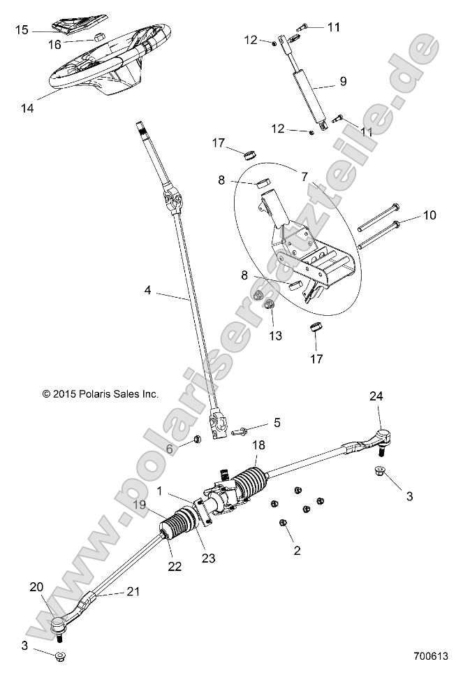 Steering, Manual Asm.