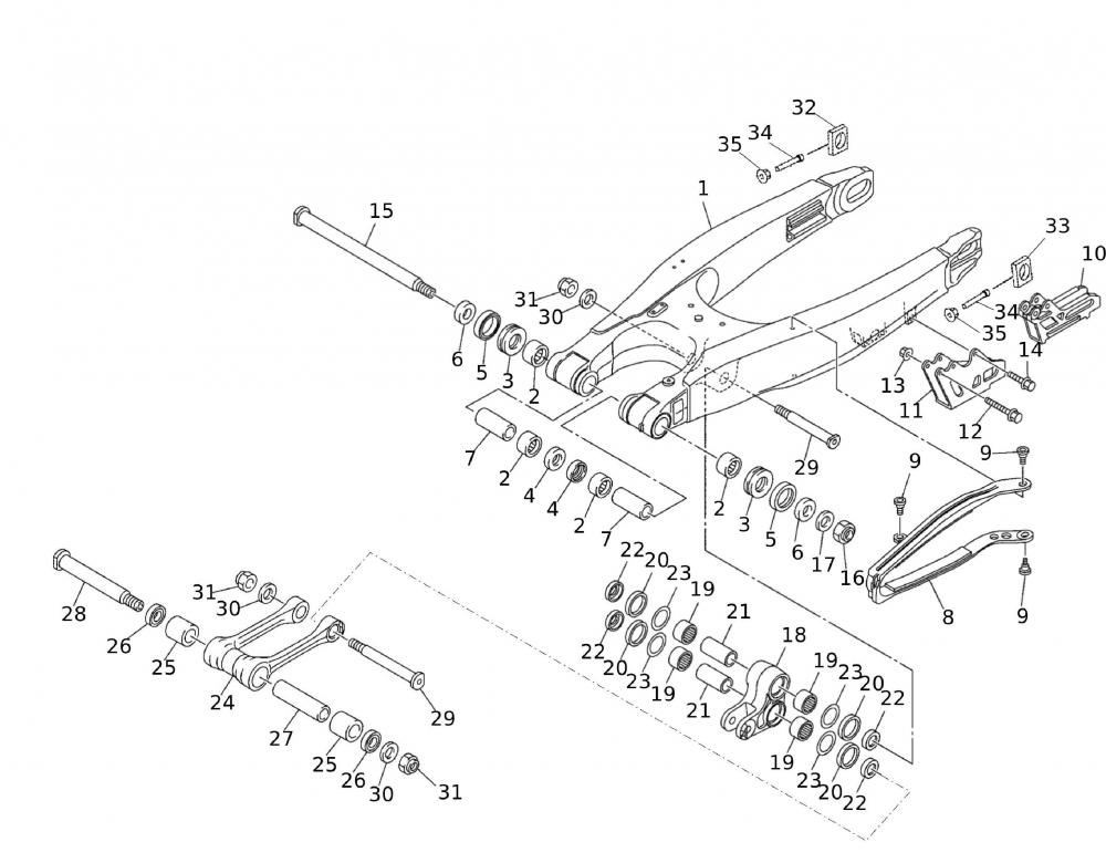 52955_8 Hinterradschwinge