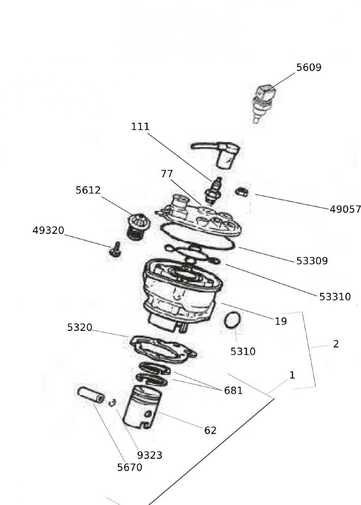 52810_43 Zylinder / Kolben