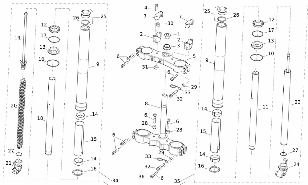 Gabel vorne - Competition