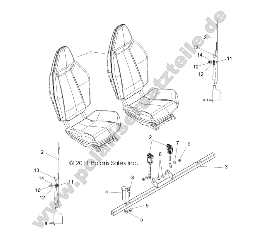BODY, SEAT MOUNTING and BELTS