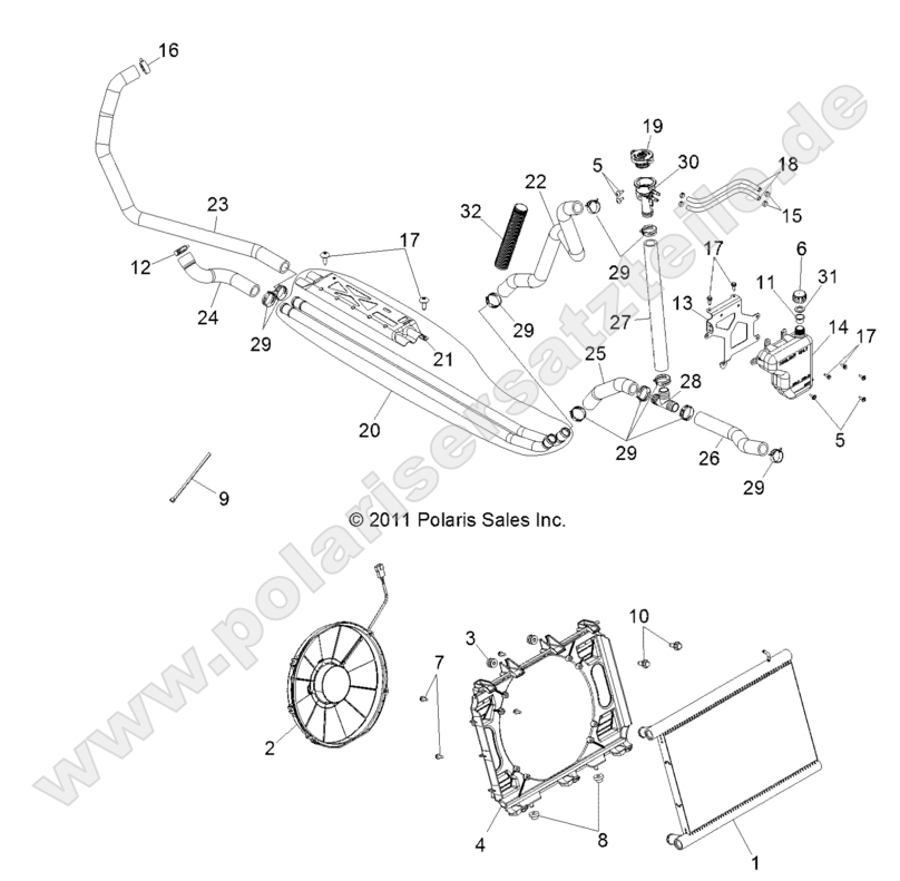 ENGINE, COOLING SYSTEM