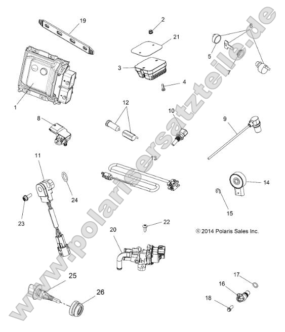 Electrical, Switches, Sensors, ECU and Control Modules