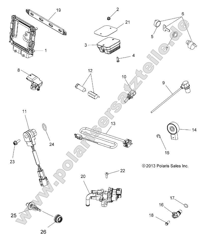Electrical, Switches, Sensors, ECU and Control Modules