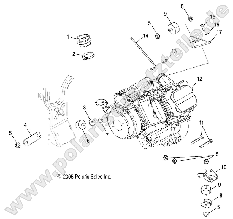ENGINE MOUNTING