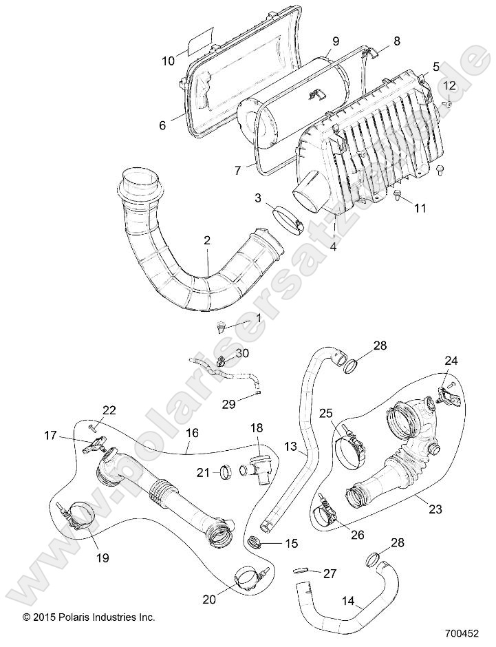 ENGINE, AIR INTAKE SYSTEM