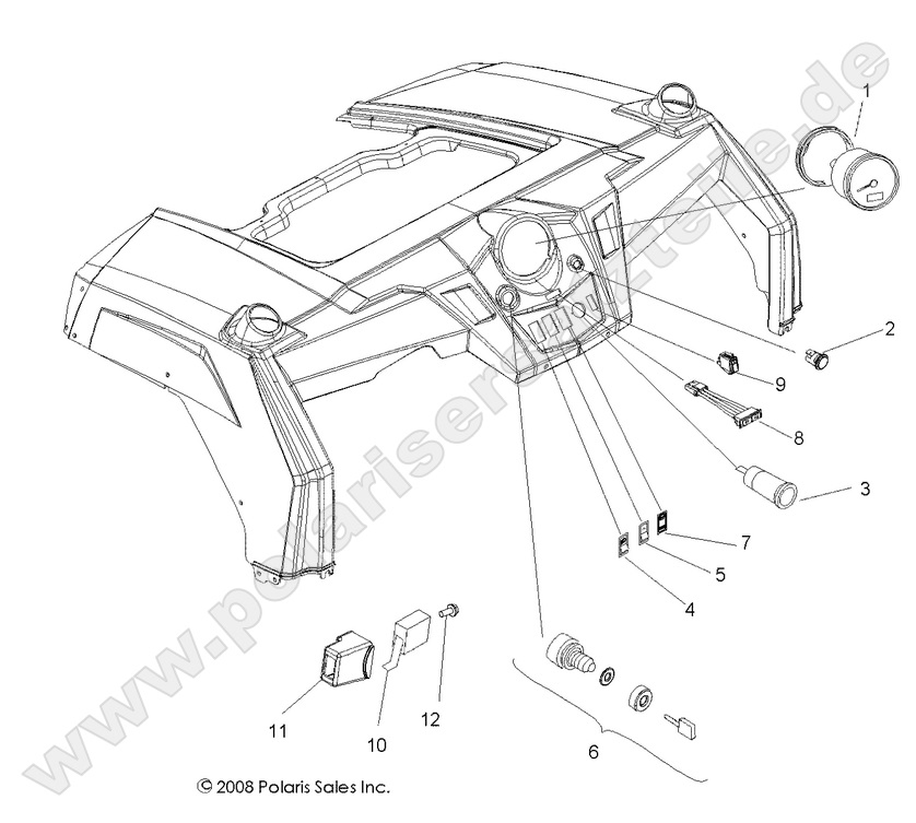 electrical dash instruments and controls