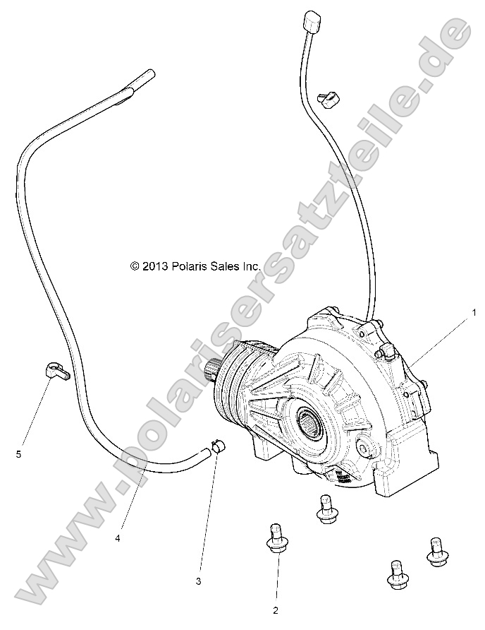 Drive Train, Front Gearcase Mounting