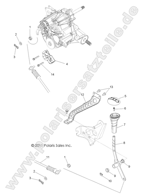 DRIVE TRAIN, GEAR SELECTOR