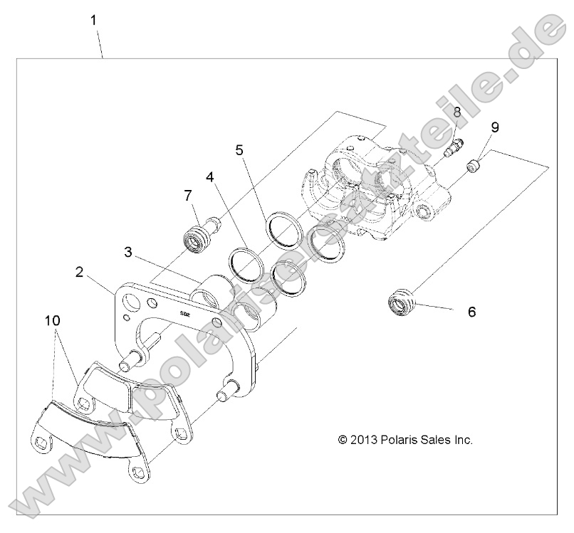 Brakes, Caliper, Front