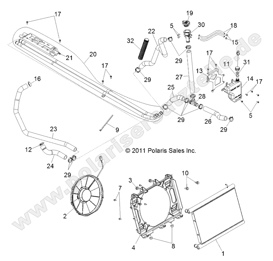 ENGINE, COOLING SYSTEM