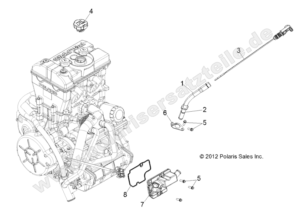ENGINE, OIL DIPSTICK
