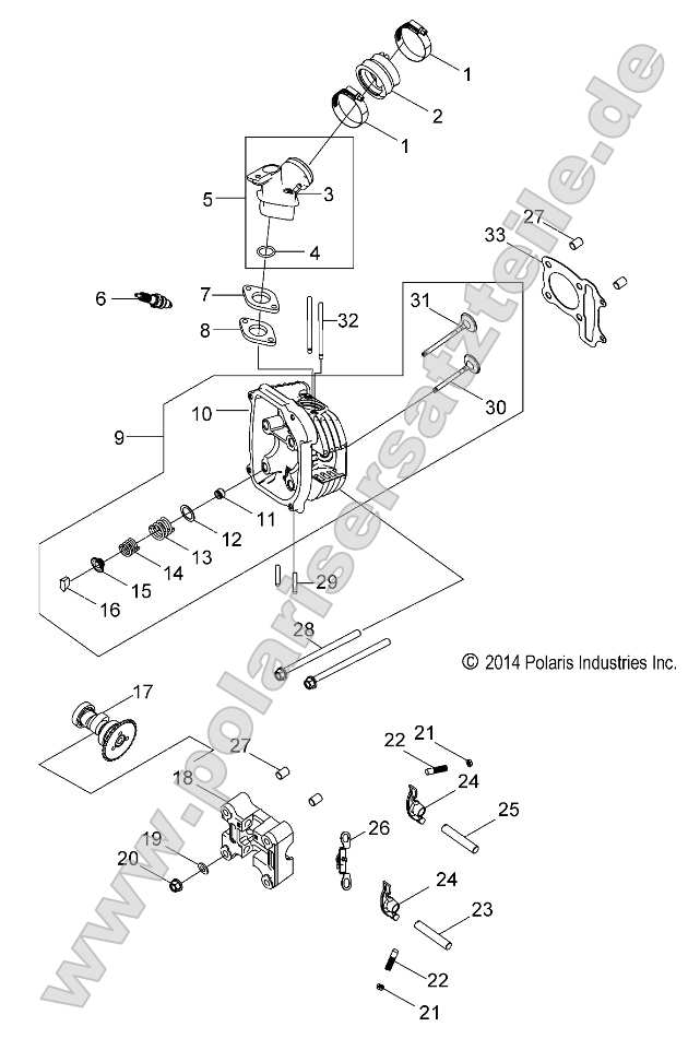 Engine, Cylinder Head