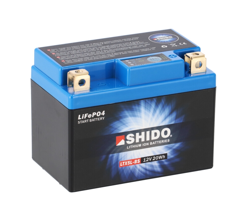 Shido_LTX5L_BS_Lithium_Ionen_Batterie_12V_LiFePO4 Shido LTX5L-BS Lithium Ionen Batterie 12V LiFePO4 (YTX5L-BS YTC5L-BS FTX5L-BS)