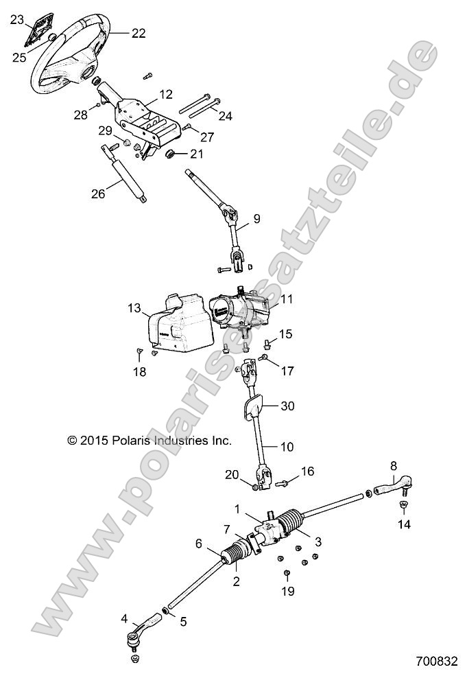 Steering, Steering Asm.
