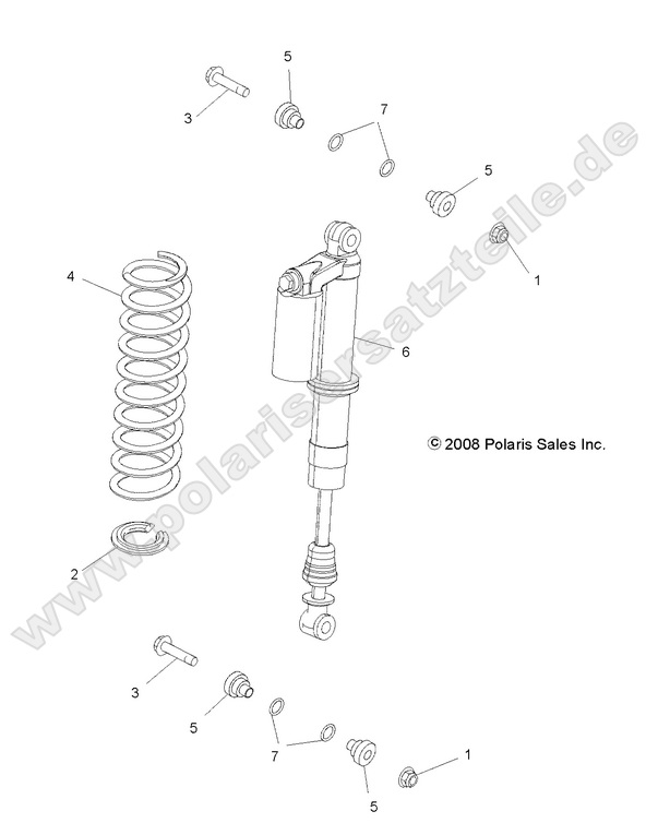 suspension rear shock