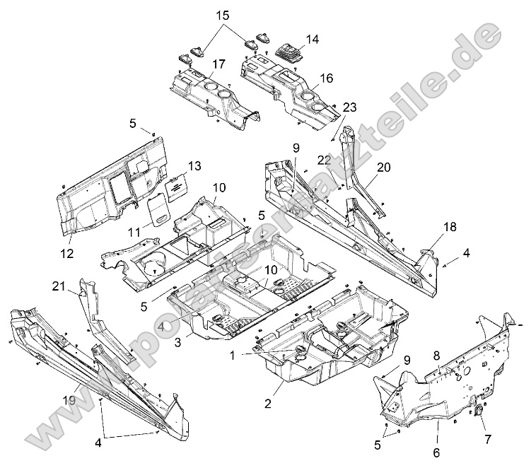 Body, Floor and Rocker Panels